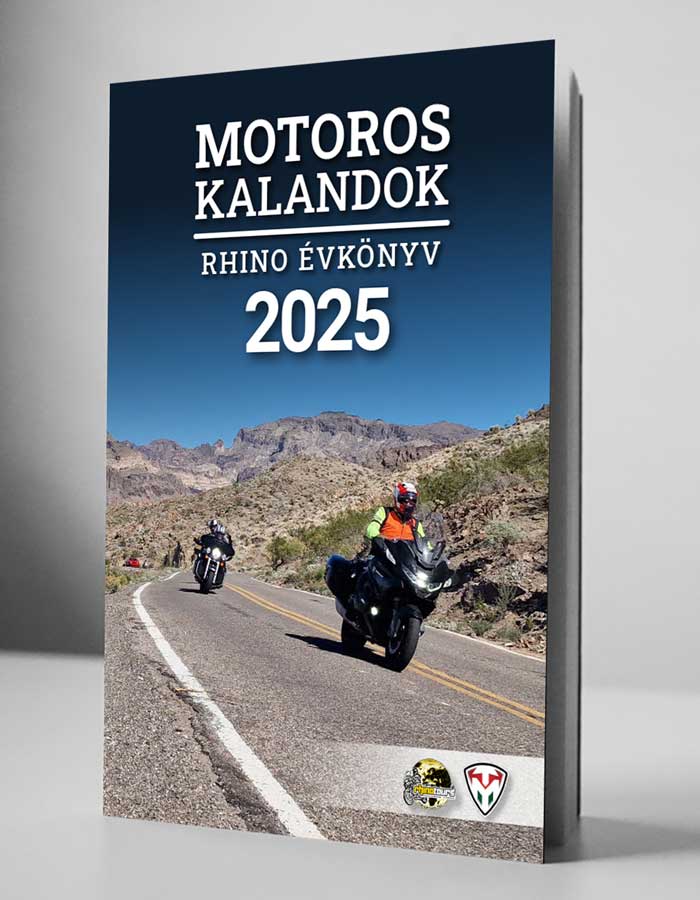 MOTOROS KALANDOK - Rhino Évkönyv 2025